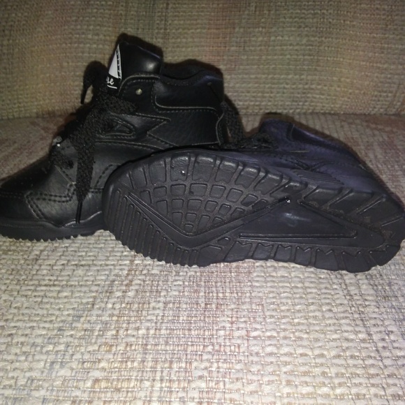 Kids Black High Tops Sneakers - Picture 5 of 6